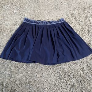 Athleta Girl Skort Girls Medium 10-12 Blue Pull On Flowy Athleisure Sports
